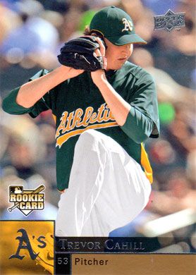 2009 Upper Deck #1002 Trevor Cahill SP 