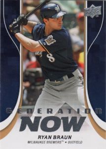 2009 Upper Deck Update Generation Now #GN45 Ryan Braun 