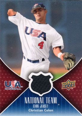 2009 Upper Deck USA National Team Jerseys #USA-CC Christian Colon