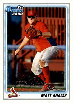 2010 Bowman Prospects #BP14 Matt Adams 