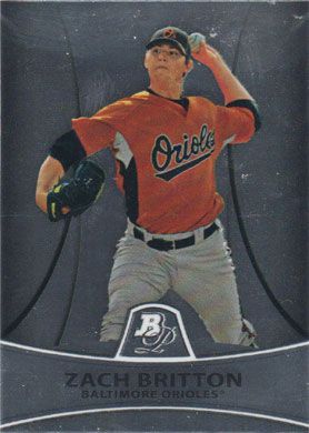 2010 Bowman Platinum Prospects #PP7 Zach Britton 