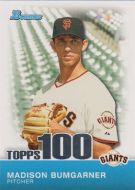 2010 Bowman Topps 100 Prospects #TP32 Madison Bumgarner 