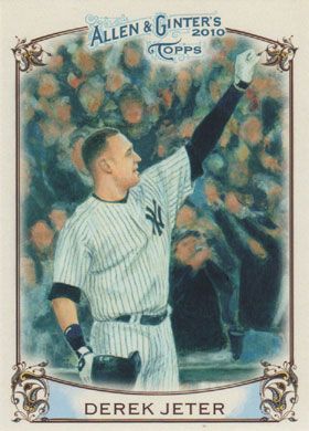 2010 Topps Allen & Ginter Highlight Sketches #AGHS3 Derek Jeter 