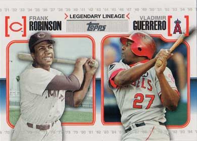 2010 Topps Legendary Lineage #LL22 F. Robinson/V. Guerrero 