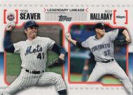 2010 Topps Legendary Lineage #LL25 T. Seaver/R. Halladay 