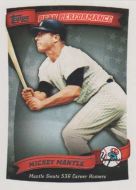 2010 Topps Peak Performance #PP-18 Mickey Mantle 