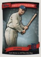 2010 Topps Peak Performance #PP-50 Ty Cobb 