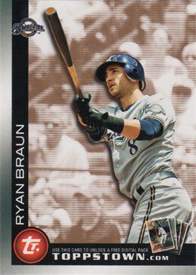 2010 Topps Ticket to Topps Town Gold #FCTTT24 Ryan Braun 