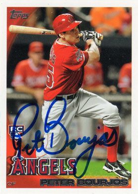 2010 Topps Update #US-146 Peter Bourjos Autographed