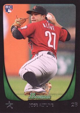 2011 Bowman Draft #11 Jose Altuve 