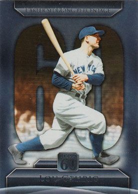 2011 Topps 60 #T60-5 Lou Gehrig 