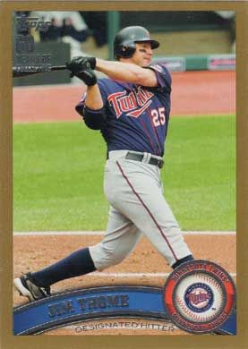 2011 Topps Gold #253 Jim Thome 