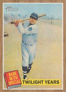 2011 Topps Heritage #141 Babe Ruth Special 