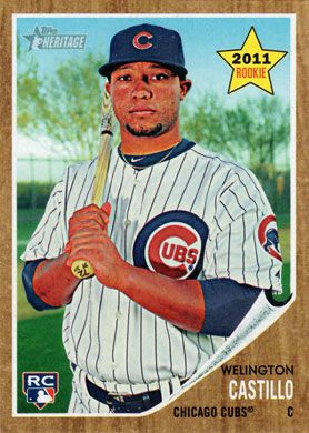 2011 Topps Heritage #431 Welington Castillo SP