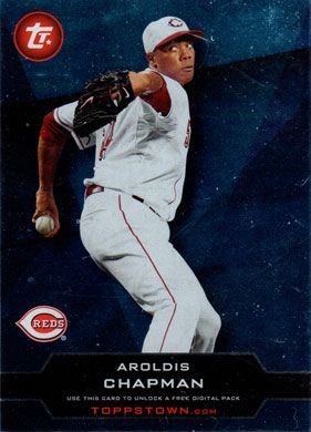 2011 Topps Town #TT-17 Aroldis Chapman