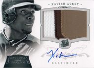 2012 Panini National Treasures #221 Xavier Avery Jersey Patch Autograph 