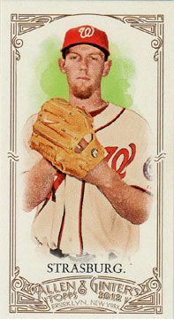 2012 Topps Allen & Ginter Mini #171 Stephen Strasburg 