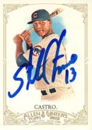 2012 Topps Allen & Ginter #185 Starlin Castro Autographed