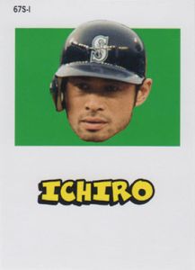 2012 Topps Archives Stickers #67S-I Ichiro 