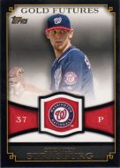 2012 Topps Gold Futures #GF-43 Stephen Strasburg 