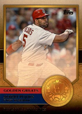 2012 Topps Golden Greats #GG-68 Albert Pujols