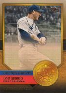 2012 Topps Golden Greats #GG-4 Lou Gehrig 