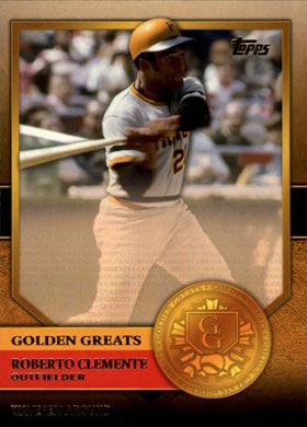 2012 Topps Golden Greats #GG-37 Roberto Clemente