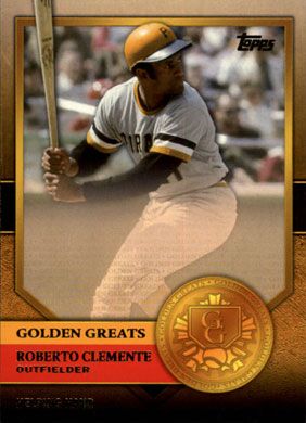 2012 Topps Golden Greats #GG-40 Roberto Clemente