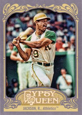 2012 Topps Gypsy Queen #294 Reggie Jackson SP Variation 