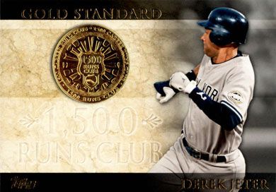 2012 Topps Gold Standard #GS-45 Derek Jeter