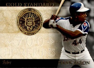 2012 Topps Gold Standard #GS-31 Hank Aaron 