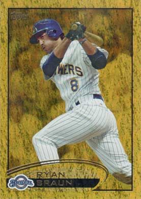 2012 Topps Gold Sparkle #1 Ryan Braun 