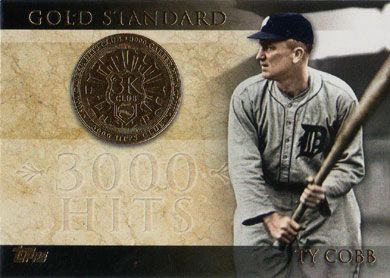 2012 Topps Gold Standard #GS-15 Ty Cobb 