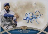 2012 Topps Tier One Crowd Pleaser Autographs #CPA-EA Elvis Andrus Autograph 