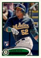 2012 Topps #396 Yoenis Cespedes