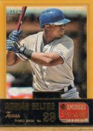 2013 Panini Americas Pastime Gold #51 Adrian Beltre 