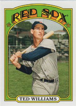 2013 Topps 1972 Minis #TM-50 Ted Williams 