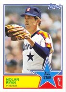 2013 Topps Archives 1983 All-Stars #83-NR Nolan Ryan 