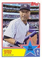 2013 Topps Archives 1983 All-Stars #83-DJ Derek Jeter