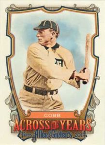2013 Topps Allen & Ginter Across the Years #ATY-TC Ty Cobb 
