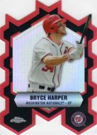 2013 Topps Chrome Chrome Connections Die Cuts #CC-BH Bryce Harper 