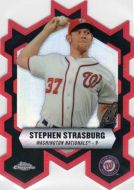 2013 Topps Chrome Chrome Connections Die Cuts #CC-SS Stephen Strasburg 