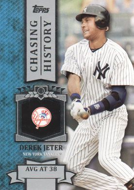 2013 Topps Chasing History #CH-37 Derek Jeter 