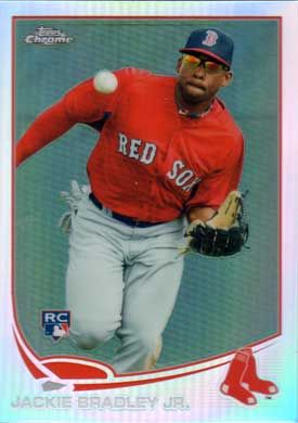 2013 Topps Chrome Refractor #166 Jackie Bradley Jr. 