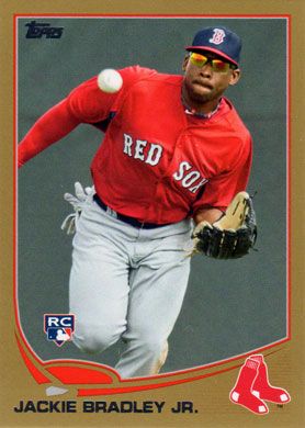 2013 Topps Gold #382 Jackie Bradley Jr. 