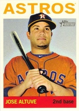 2013 Topps Heritage #487 Jose Altuve SP