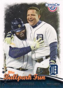 2013 Topps Opening Day Ballpark Fun #BF-10 Miguel Cabrera 