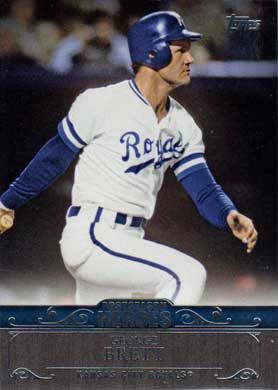 2013 Topps Update Postseason Heroes #PH-3 George Brett 