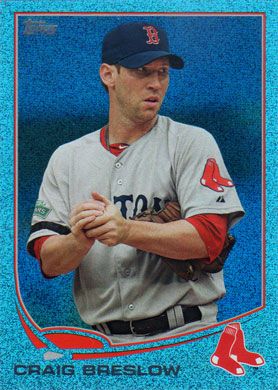 2013 Topps Silver Slate Redemption #32 Craig Breslow 