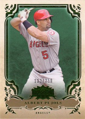 2013 Topps Triple Threads Emerald #5 Albert Pujols